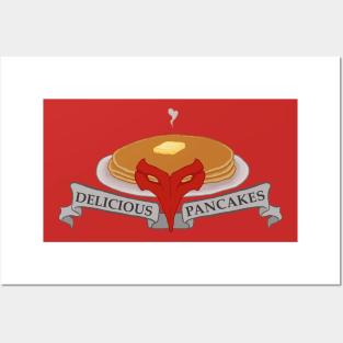 Delicious Pancakes Posters and Art